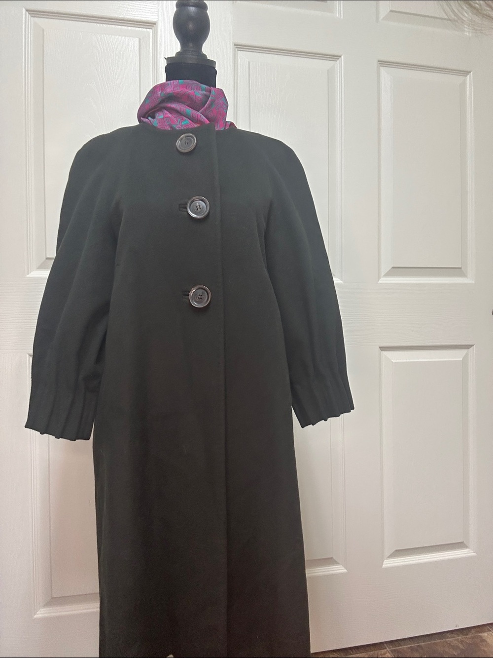 Vintage Kiton Napoli 100% Cashmere Coat Made in Italy